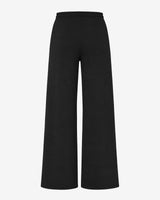 Pantaloni a gamba larga in interlock