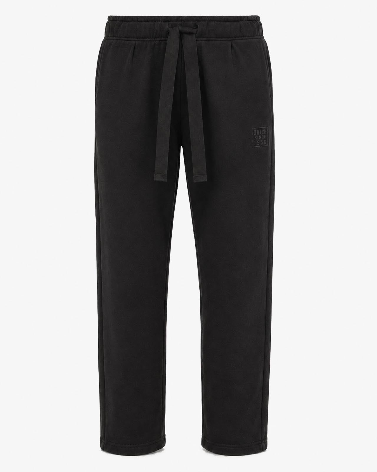 Pantaloni in felpa barrel con ricamo