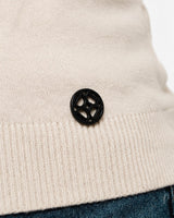 Maglia con collo polo e applicazione logo