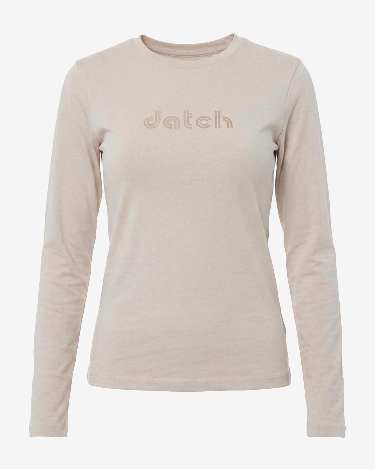 T-shirt a maniche lunghe con stampa mylar