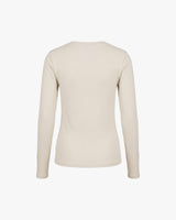 T-shirt a maniche lunghe con stampa mylar