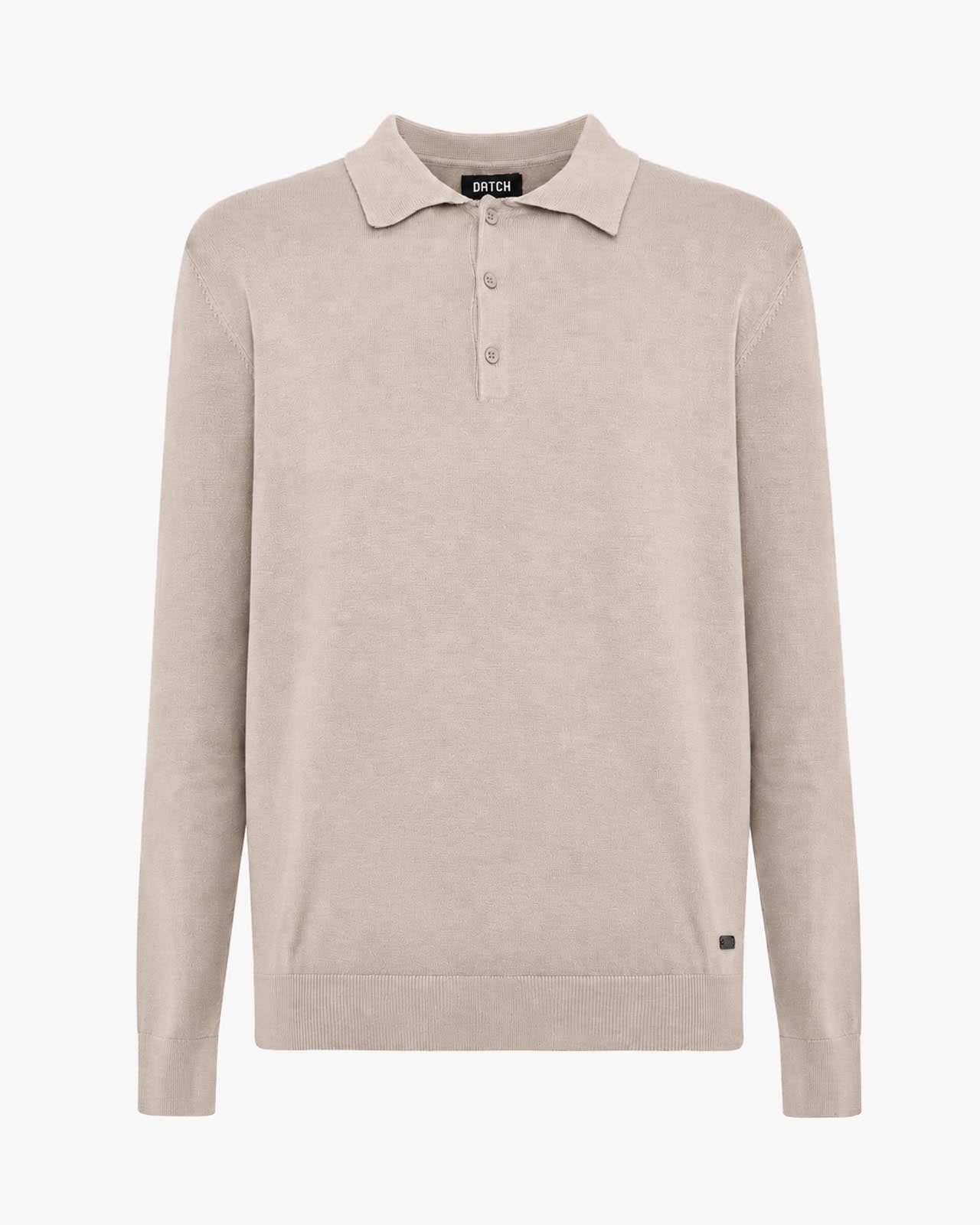 Maglia polo manica lunga