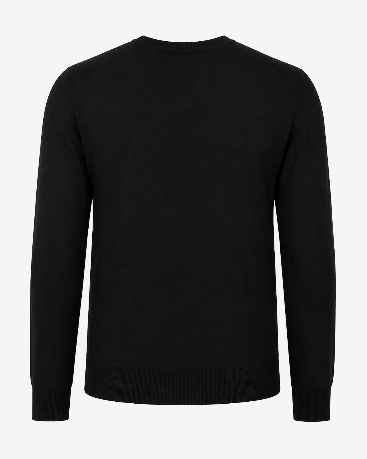 Maglia girocollo con motivo a righini