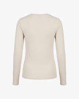 T-shirt a maniche lunghe con stampa mylar