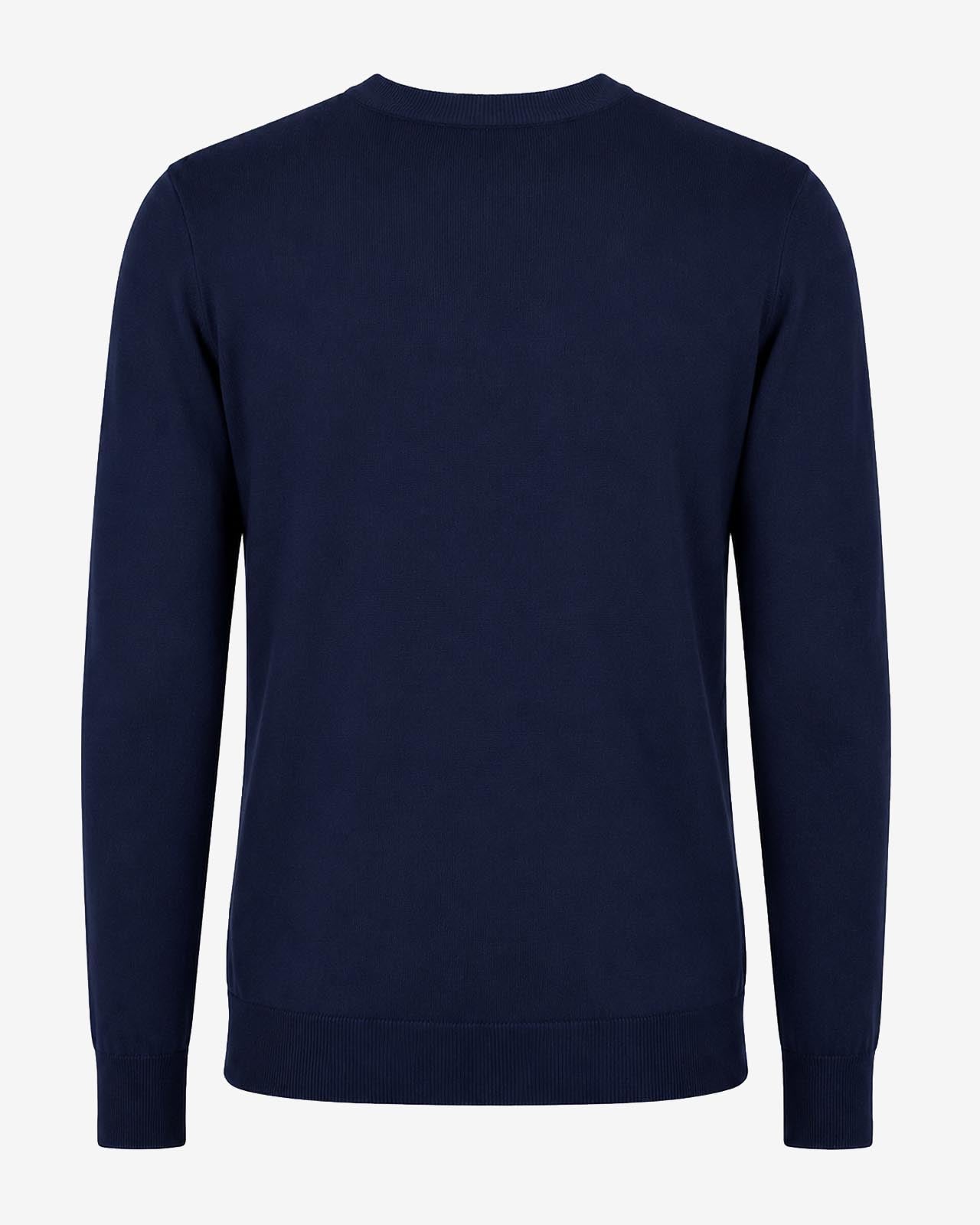 Maglia girocollo con motivo a righini