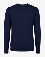 Maglia girocollo con motivo a righini