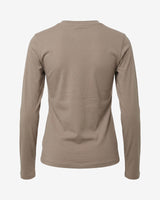 T-shirt a maniche lunghe con strass