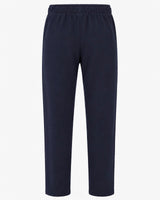 Pantaloni in felpa barrel con ricamo