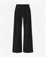 Pantaloni a gamba larga in interlock
