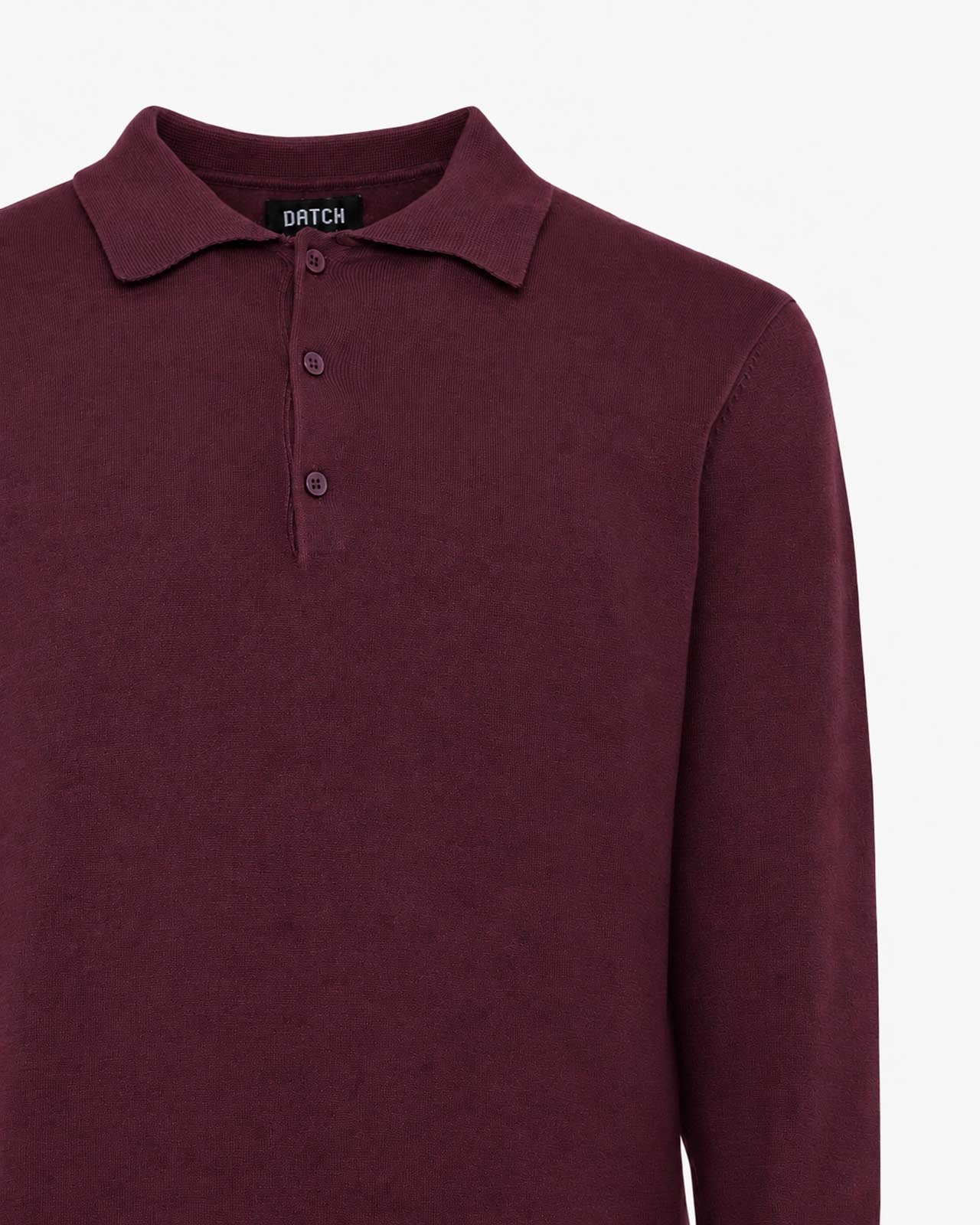 Maglia polo manica lunga