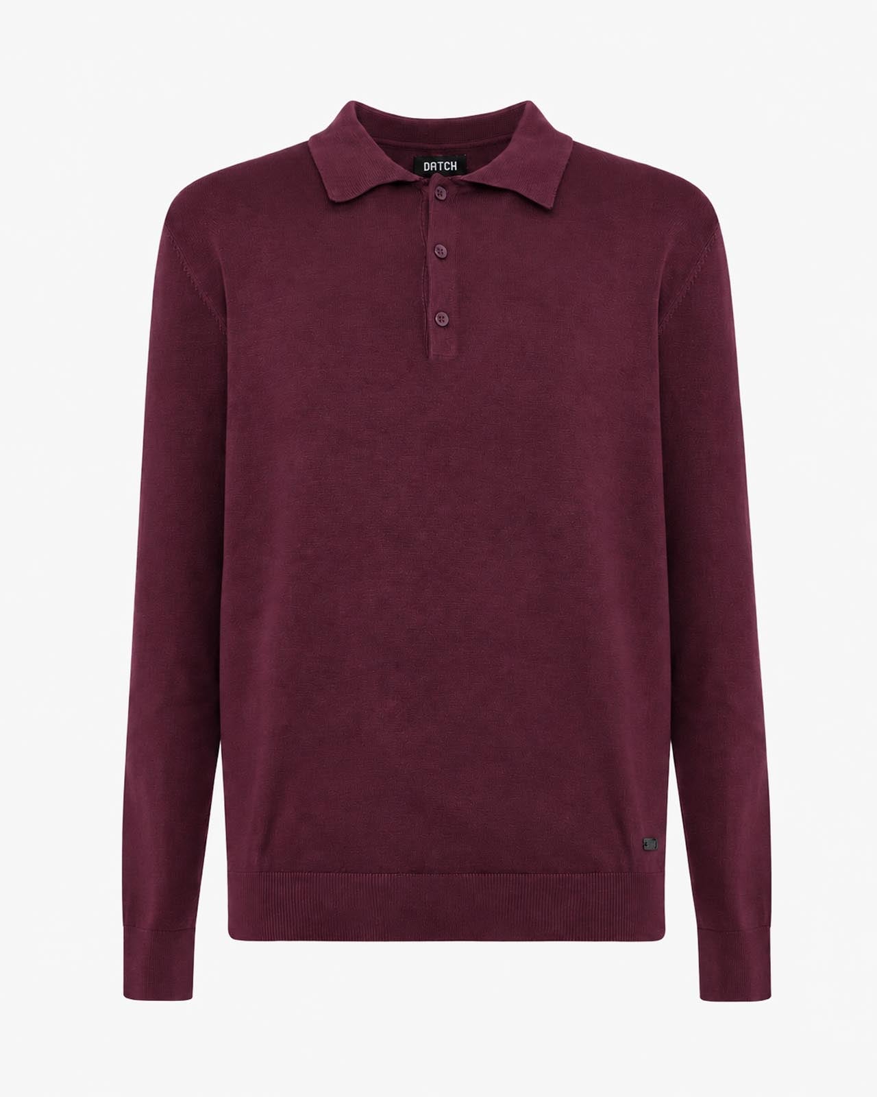 Maglia polo manica lunga
