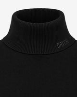 Maglia a collo alto a maniche lunghe con strass