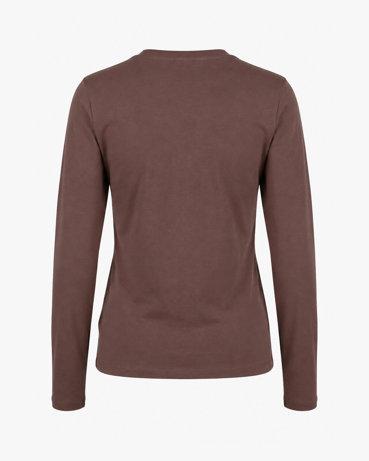 T-shirt a maniche lunghe con stampa mylar