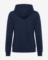 Felpa zip con cappuccio donna