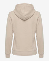 Felpa zip con cappuccio donna