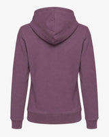 Felpa zip con cappuccio donna
