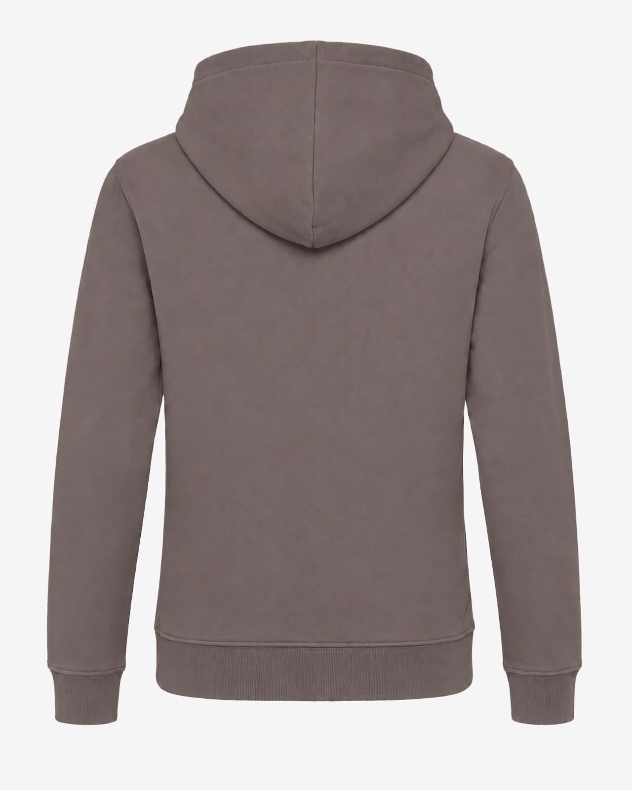 Felpa zip con cappuccio donna