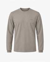 T-shirt a maniche lunghe in piquet
