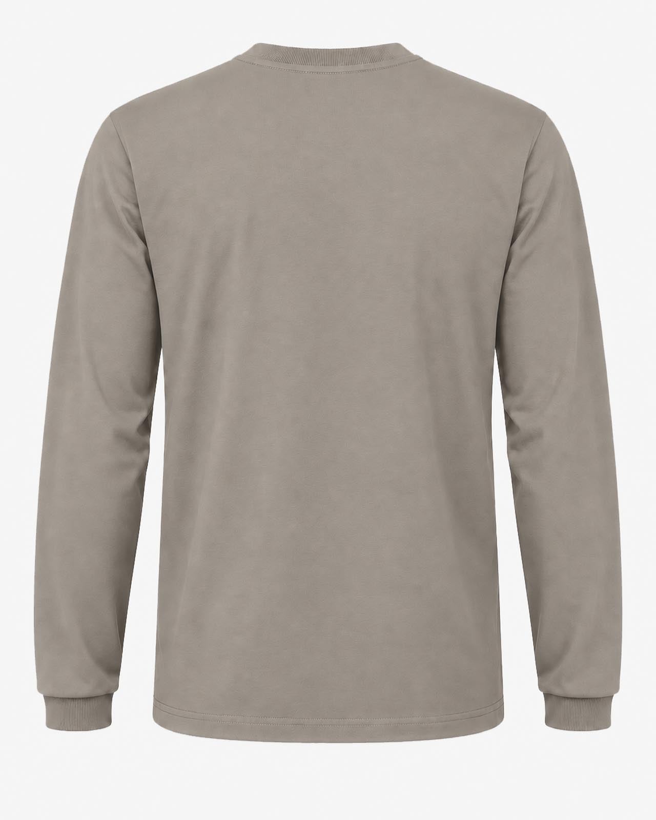 T-shirt a maniche lunghe in piquet