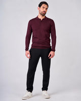 Maglia polo manica lunga