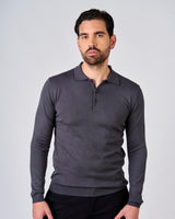 Maglia polo manica lunga