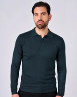 Maglia polo manica lunga