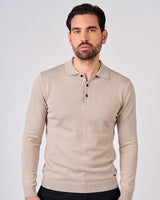 Maglia polo manica lunga