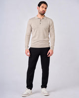 Maglia polo manica lunga
