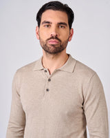 Maglia polo manica lunga
