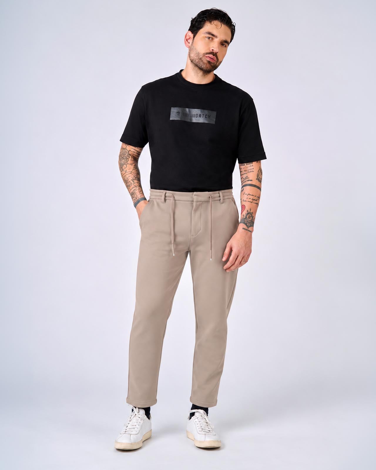 Pantaloni in felpa di interlock
