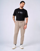 Pantaloni in felpa di interlock