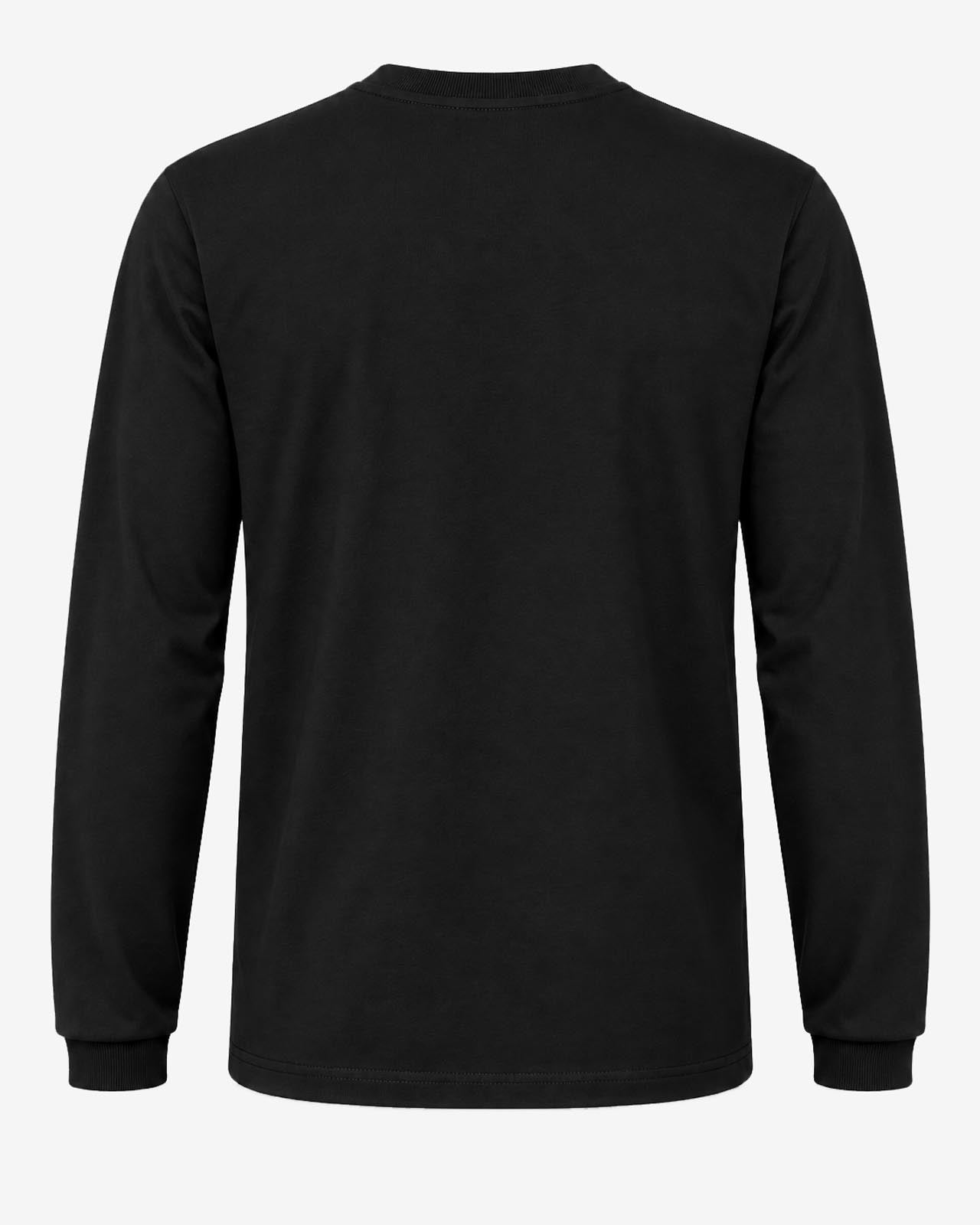 T-shirt a maniche lunghe in piquet
