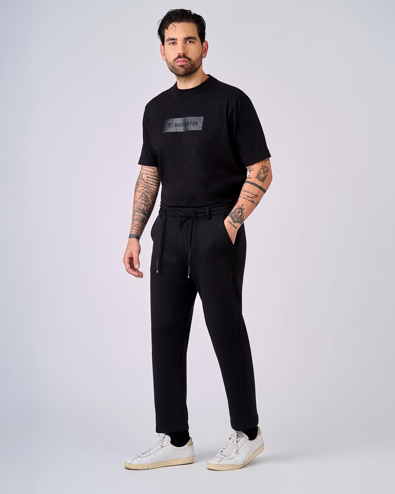 Pantaloni in felpa di interlock