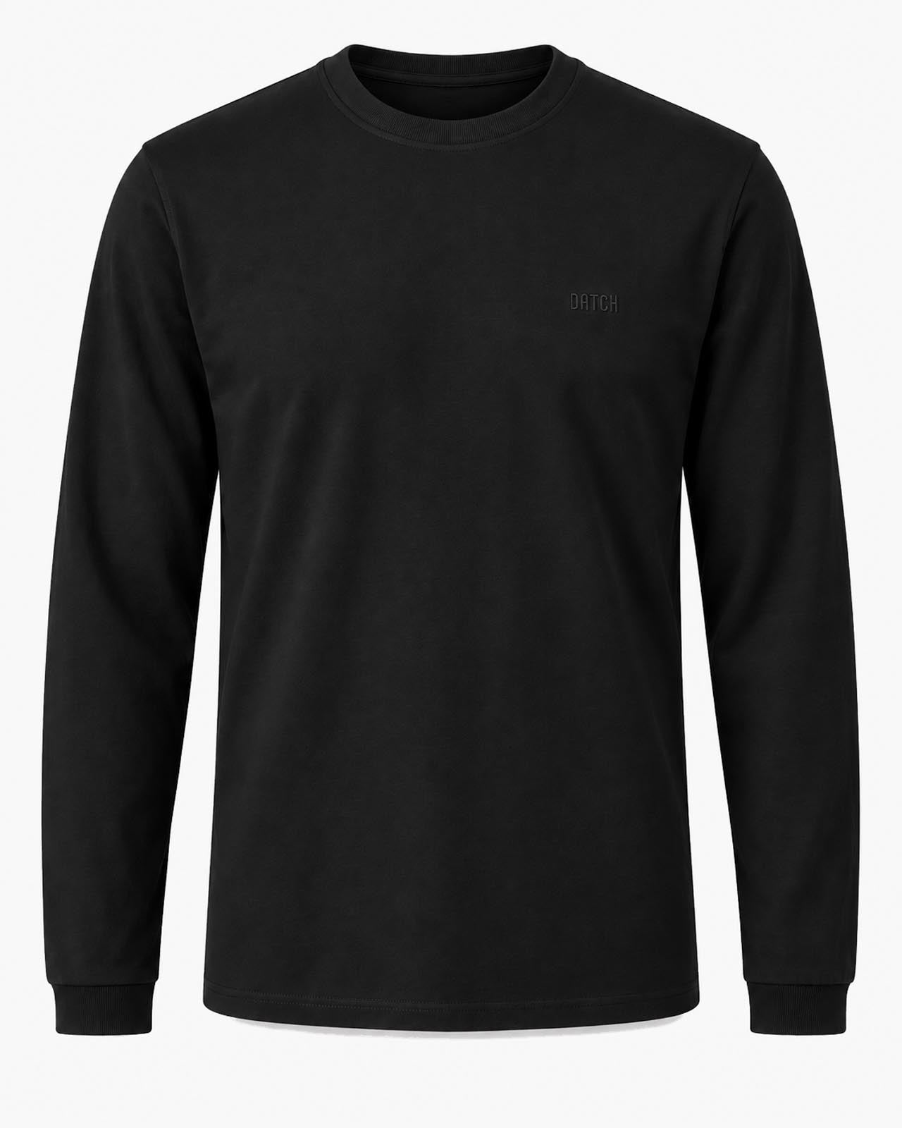 T-shirt a maniche lunghe in piquet