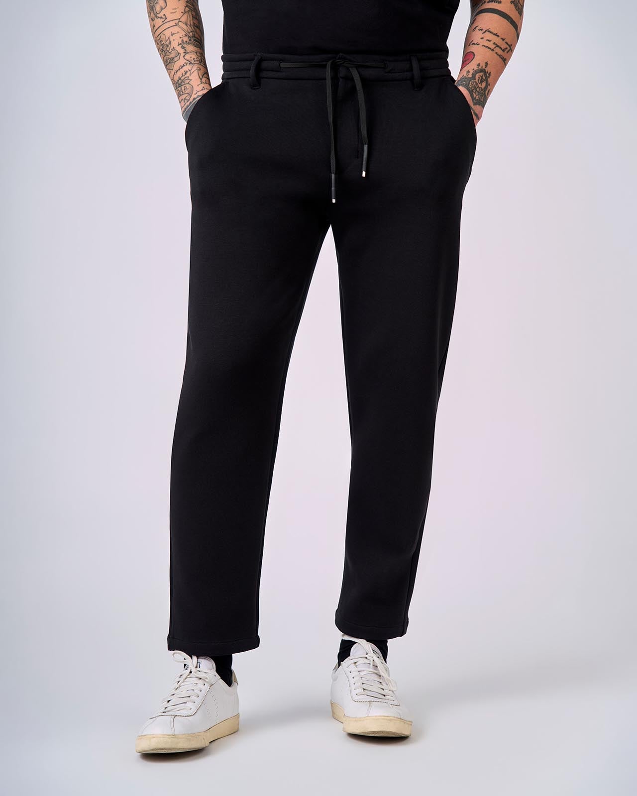 Pantaloni in felpa di interlock