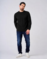 T-shirt a maniche lunghe in piquet