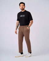 Pantaloni in felpa di interlock
