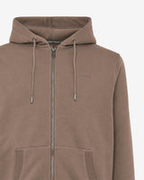 Felpa con zip e cappuccio