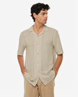 Camicia bowling con maniche corte