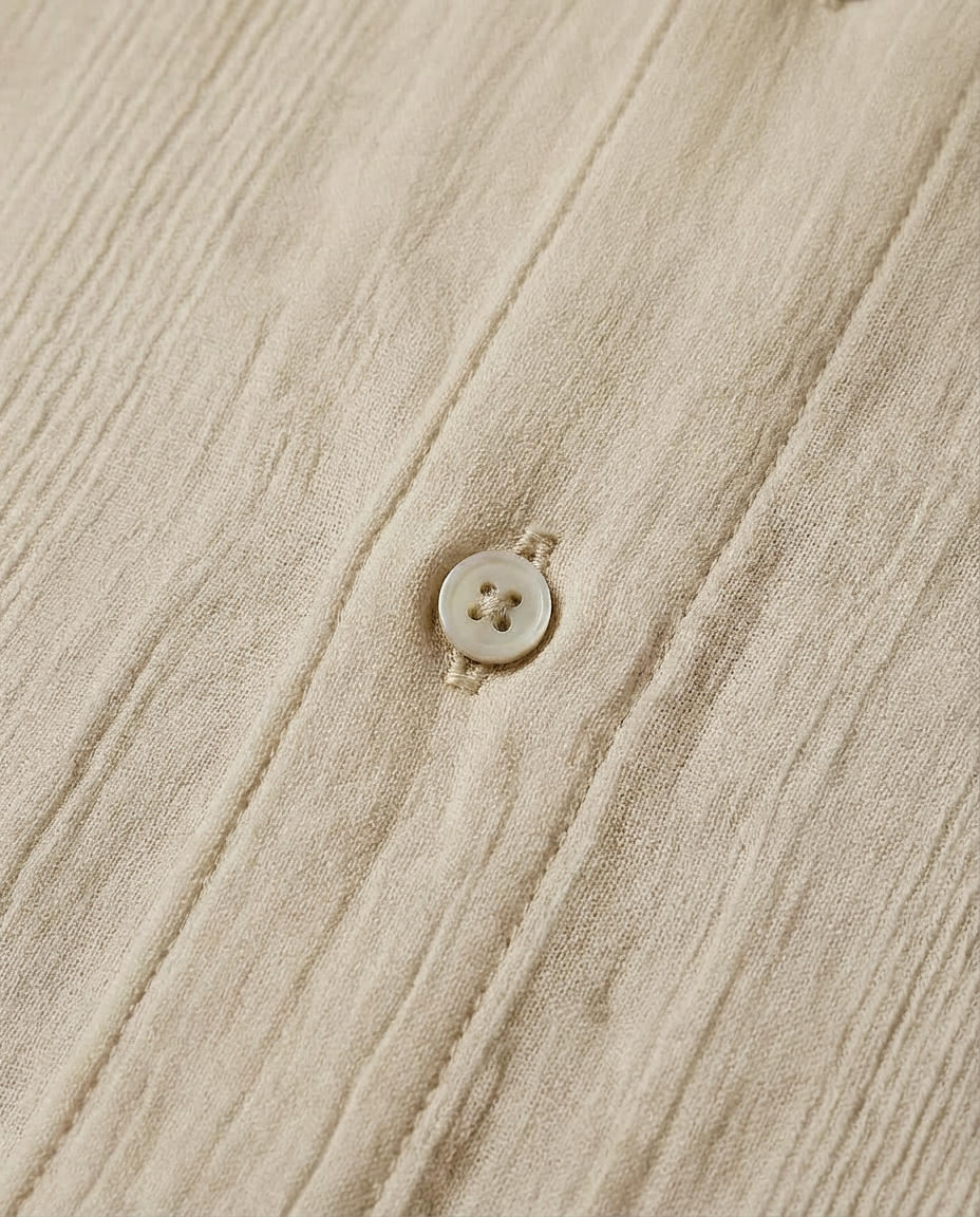 Camicia bowling con maniche corte