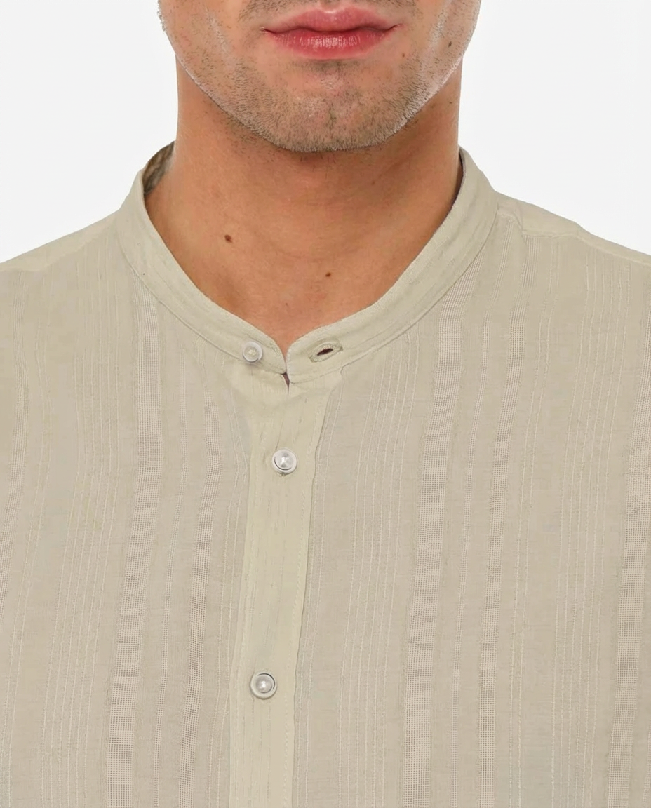 Camicia coreana cotone