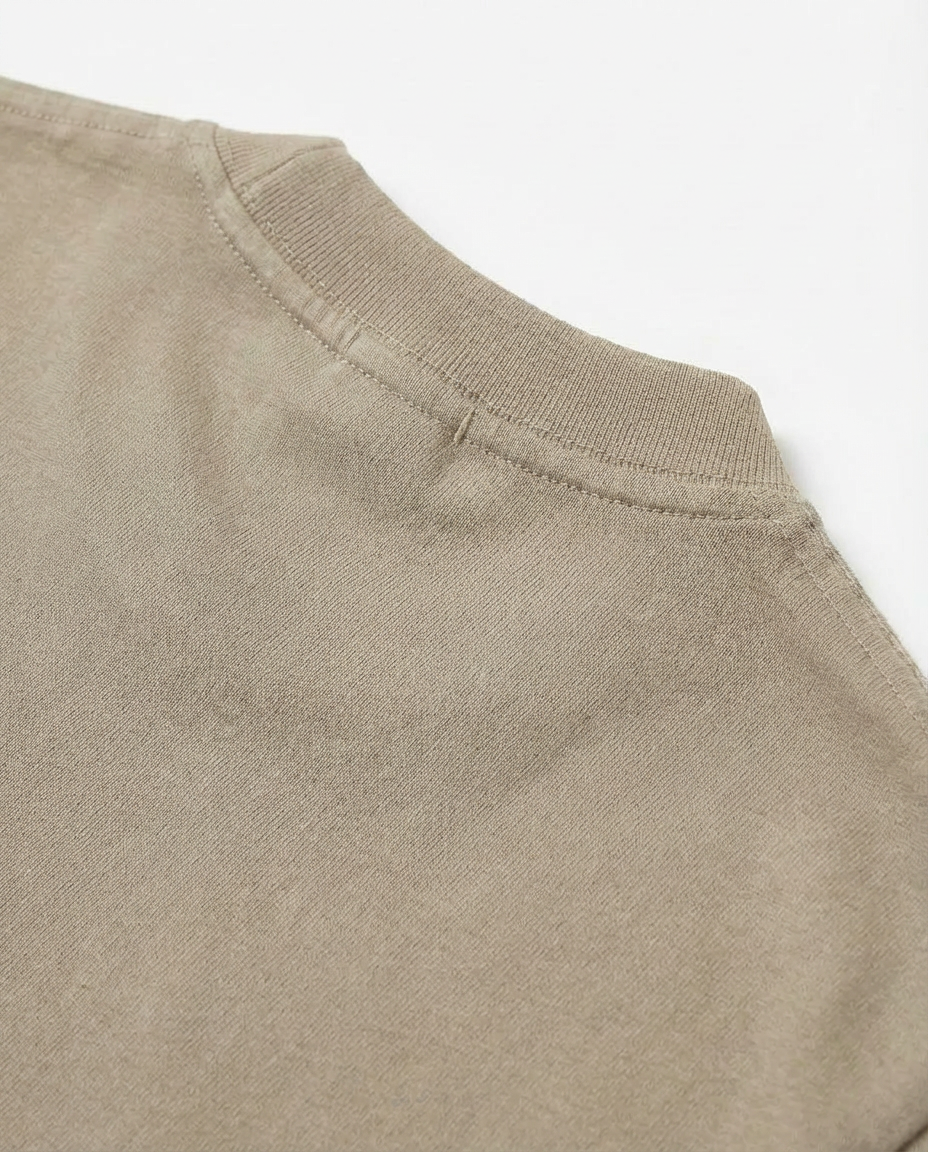 T-shirt cotone girocollo, manica corta, relaxed fit