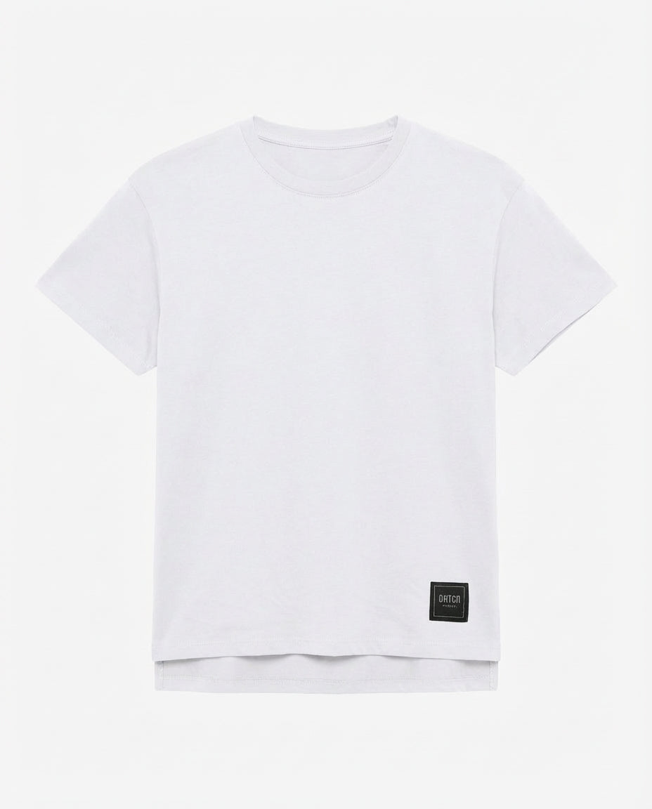 T-shirt taglio over in cotone