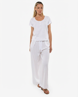 T-shirt con stampa in cotone