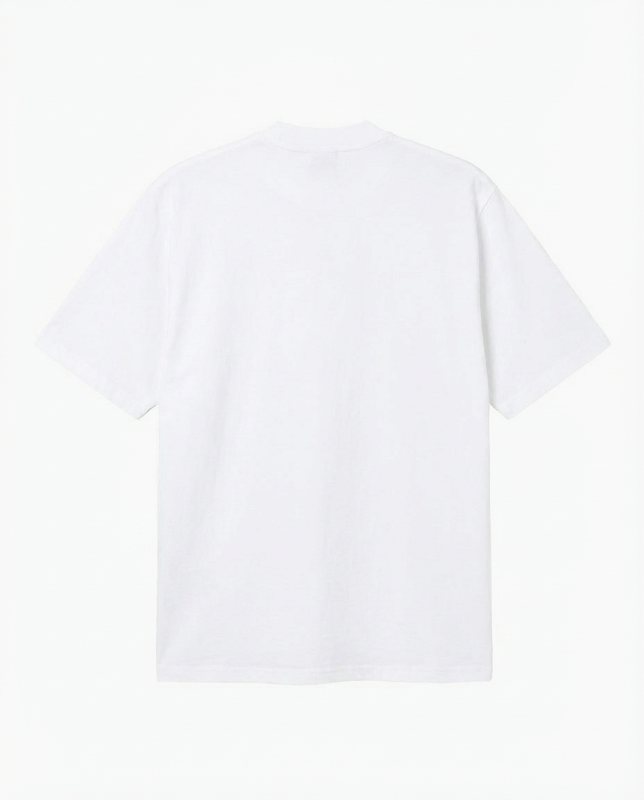 T-shirt cotone girocollo, manica corta, relaxed fit