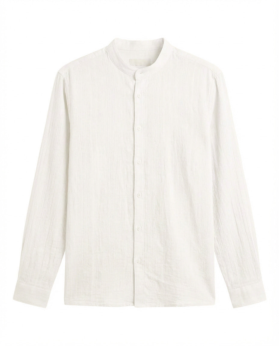 Camicia coreana cotone