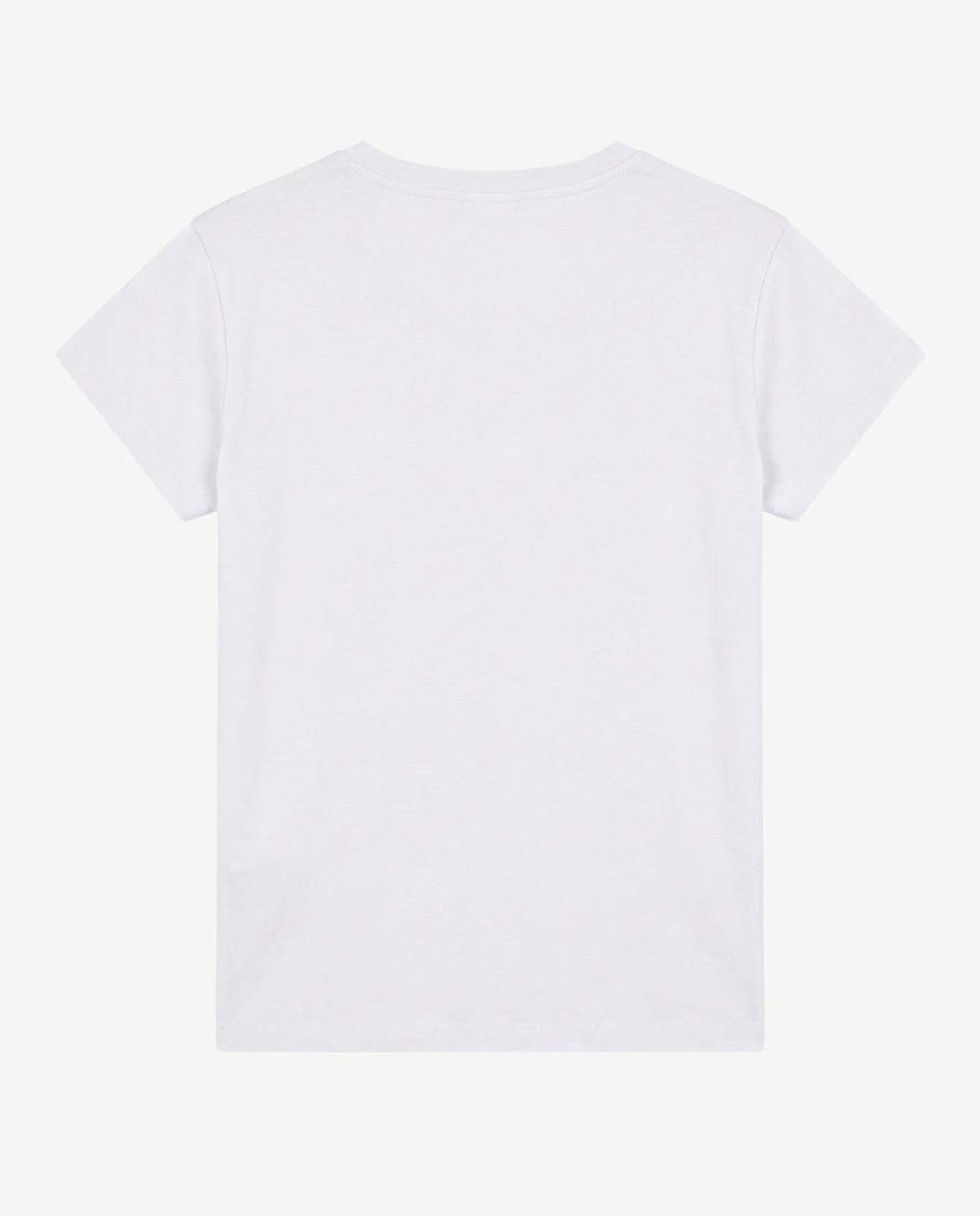 T-shirt con paillettes in cotone