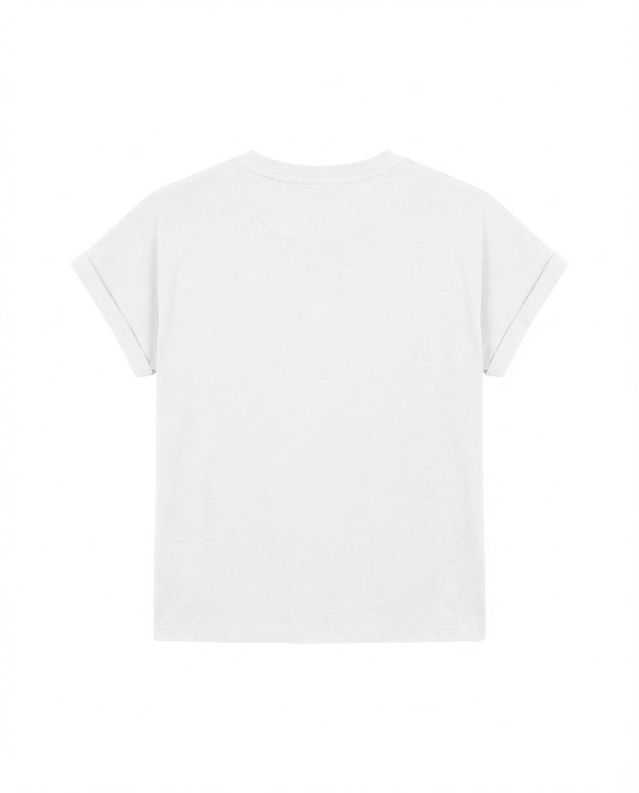 T-shirt taglio over in cotone