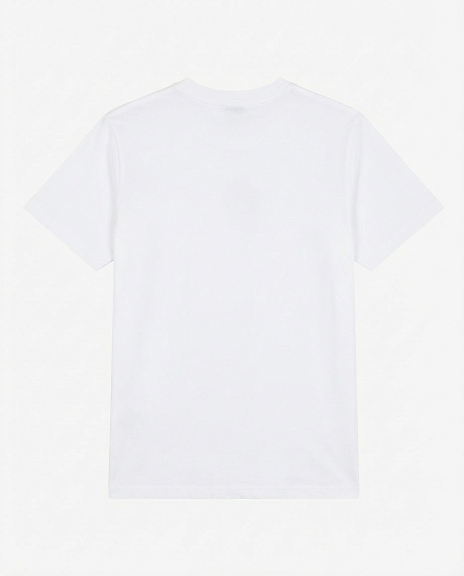 T-shirt con taschino floral