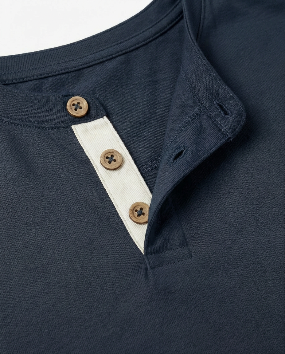 T-shirt cotone collo serafino, manica corta